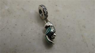 Pandora Tropical Parrot Dangle Charm, Retired, 791903ENMX
